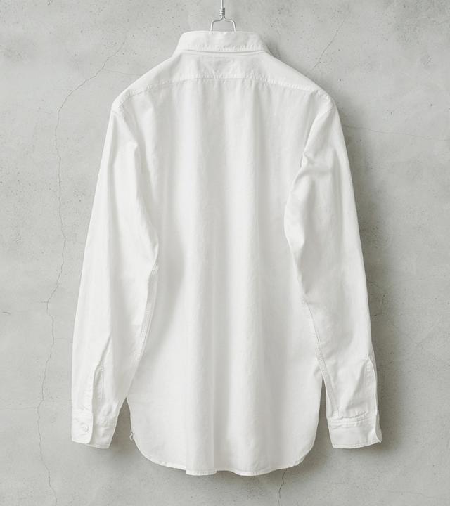 orSlow オアスロウ 01-8070 CHAMBRAY WORK SHIRTS シャンブレーシャツ 日本製【Cx】【T】｜大きいサイズ ワーク アメカジ カジュアル 猫目ボタン ブランド おしゃれ_4