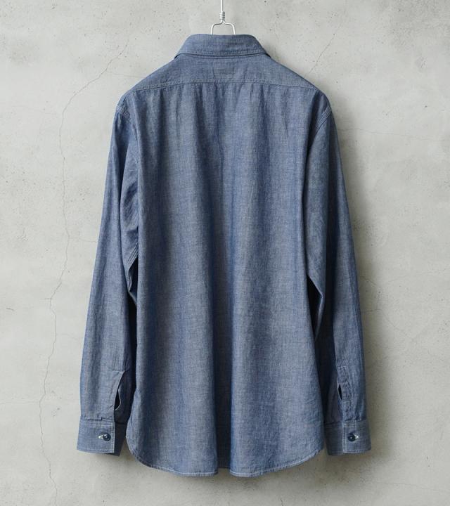 orSlow オアスロウ 01-8070 CHAMBRAY WORK SHIRTS シャンブレーシャツ