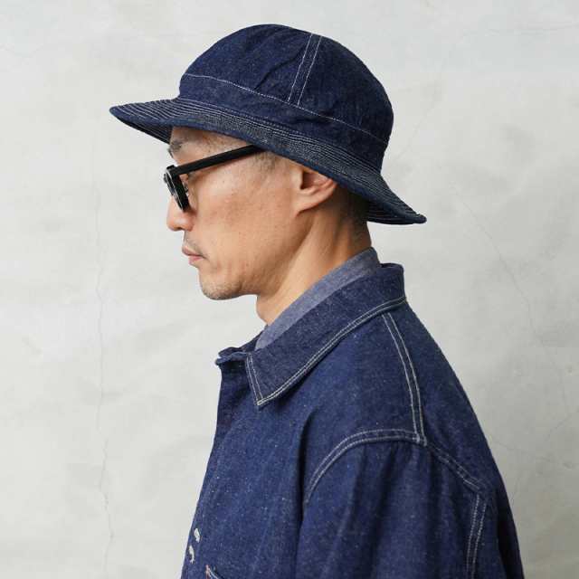 orSlow オアスロウ USN ワイドブリム デニムハット US NAVY WIDE
