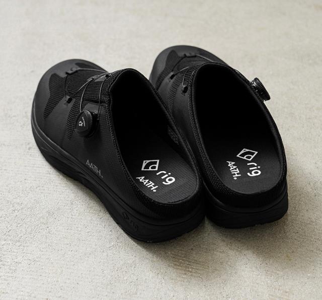 rig FOOTWEAR リグフットウェア RG0017 bendera ベンデラ リカバリーサンダル【Sx】【T】｜メンズ レディース スポーツサンダル つっかけ 厚底 黒 軽量 アウトドア キャンプ 海 川 ビーチ ブランド おしゃれ