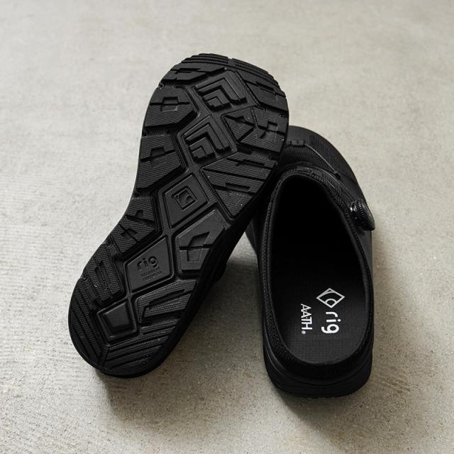 rig FOOTWEAR リグフットウェア RG0017 bendera ベンデラ リカバリーサンダル【Sx】【T】｜メンズ レディース スポーツサンダル つっかけ 厚底 黒 軽量 アウトドア キャンプ 海 川 ビーチ ブランド おしゃれ