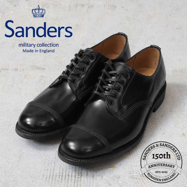 SANDERS サンダース MILITARY COLLECTION 1128B MILITARY DERBY SHOE ミリタリー ダービーシューズ【Cx】【T】｜メンズ 革靴 本革 ビジネ