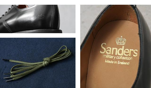 SANDERS サンダース MILITARY COLLECTION 1137B ミリタリー ブロードアロー エプロン ダービーシューズ【Cx】【T】｜メンズ 革靴 本革 ビジネス カジュアル イギリス製 グッドイヤーウェルテッド製法 ブランド おしゃれ_11