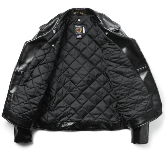 ポイント10倍！Schott ショット 613UHT HORSEHIDE ONE STAR ライダースジャケット TALL【7416】【Cx】【T】｜メンズ 革ジャン レザージャケット アウター アメカジ ツーリング ブランド おしゃれ 黒 本革_2