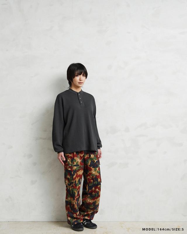 SCREEN STARS×WAIPER 2523-456WP L/S ヘンリーネック サーマル Tシャツ