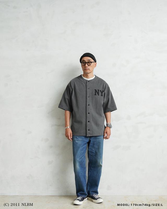 SCREEN STARS×WAIPER 2522-437WP “Negro Leagues” HEAVYWEIGHT BASEBALL SHIRT ニグロリーグ ヘビーウェイト ベースボールシャツ【Cx】【T】｜メンズファッション アメカジ コットン 半袖 ゆったり オーバーサイズ_9