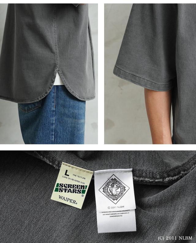 SCREEN STARS×WAIPER 2522-437WP “Negro Leagues” HEAVYWEIGHT BASEBALL SHIRT ニグロリーグ ヘビーウェイト ベースボールシャツ【Cx】【T】｜メンズファッション アメカジ コットン 半袖 ゆったり オーバーサイズ_19