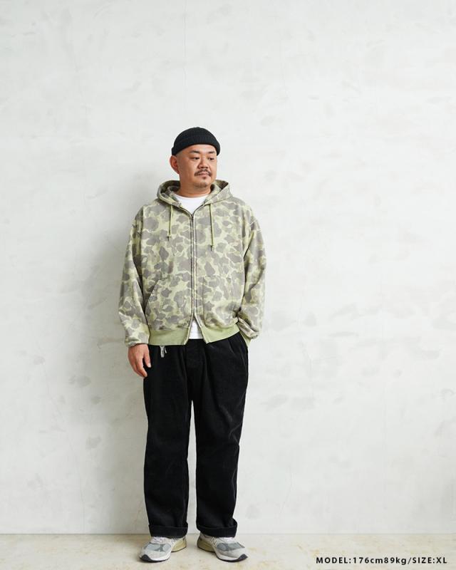 SCREEN STARS×WAIPER 2523-440WP ジップアップ フーディ VINTAGE CAMO【T】【Cx】_10