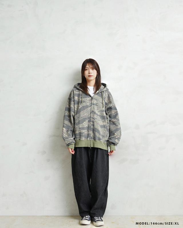 SCREEN STARS×WAIPER 2523-440WP ジップアップ フーディ VINTAGE CAMO【T】【Cx】_3