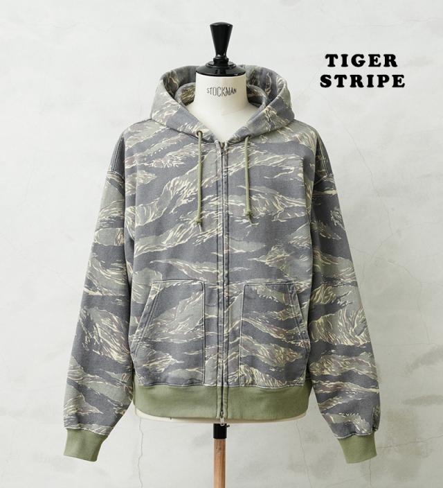 SCREEN STARS×WAIPER 2523-440WP ジップアップ フーディ VINTAGE CAMO【T】【Cx】_4