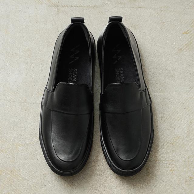 SEAM. SHOES シームシューズ LOAFER レザーシューズ BOLDソール MADE IN JAPAN【Cx】【T】｜メンズ ローファー ビジネス カジュアルシューズ 防水シューズ 国産 革靴 メンズ 日本製 ブランド おしゃれ