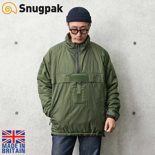 Snugpak スナグパック MML 3 Softie Smock ジャケット OLIVE MADE IN UK【Cx】【T】｜ダウンジャケット ミリタリージャケット スモック