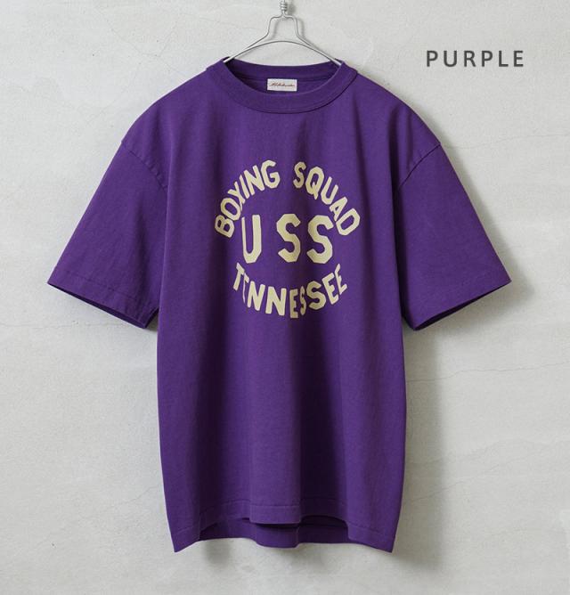 A.G.SPALDING&BROS エージースポルディング&ブロス SPL-AGS-241004（251008）ARCHIVE S/S ロゴグラフィック Tシャツ 日本製【Cx】【T】 ｜メンズファッション アメカジ 半袖 ヘビーウェイト 丸胴 コットン ブランド おしゃれ