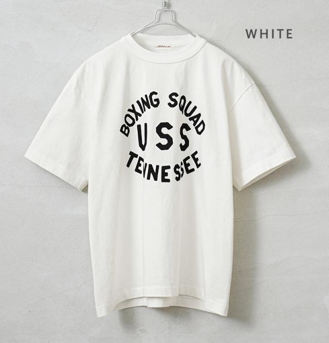 A.G.SPALDING&BROS エージースポルディング&ブロス SPL-AGS-241004（251008）ARCHIVE S/S ロゴグラフィック Tシャツ 日本製【Cx】【T】 ｜メンズファッション アメカジ 半袖 ヘビーウェイト 丸胴 コットン ブランド おしゃれ