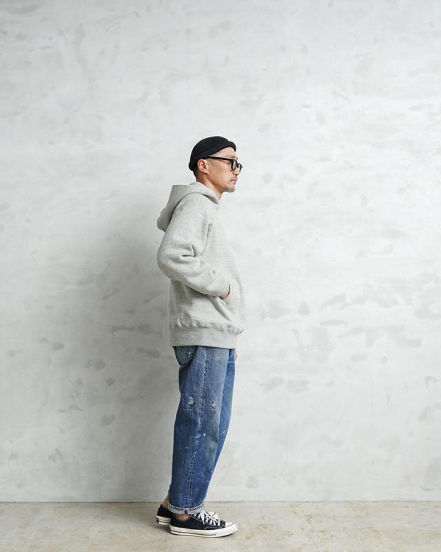 A.G.SPALDING&BROS SPL-WAP-251004 A.G.SPALDING&BROS×WAIPER シングル サイドライン コラボスウェットパーカー 日本製【T】【Cx】