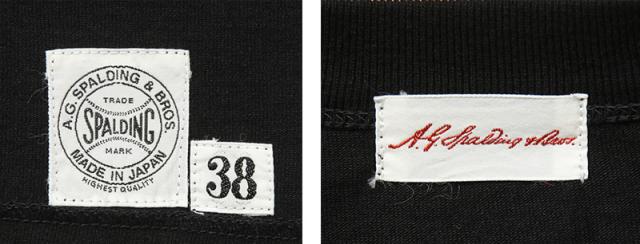 A.G.SPALDING&amp;BROS エージースポルディング&amp;ブロス SPL-AGS-261005 ARCHIVE S/S ロゴグラフィック Tシャツ 日本製【Cx】【T】｜トップス 半袖 カットソー メンズ レディース プリント ヘビーウェイト コットン 綿100 丸胴 シングルステッチ_8