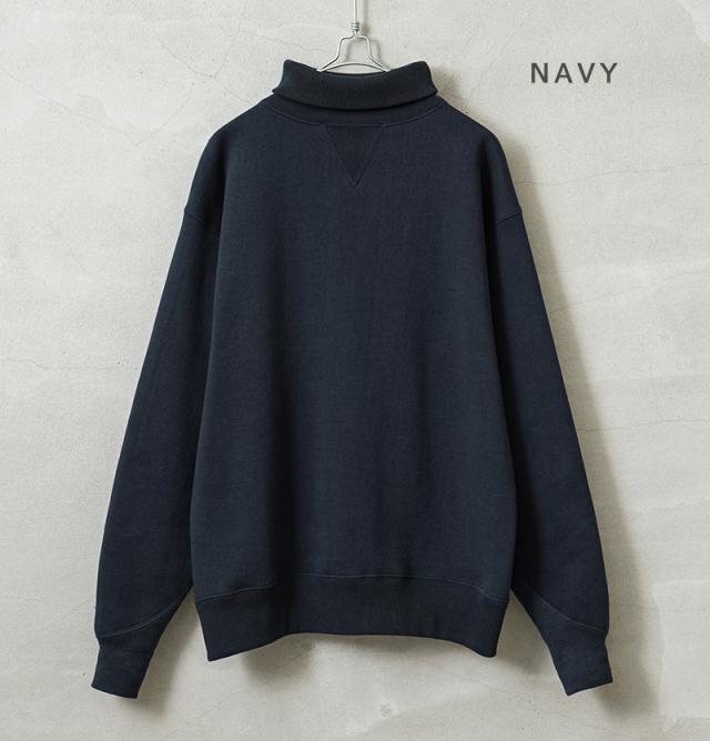 A.G.SPALDING&BROS エージースポルディング&ブロス SPL-AGS-900005 トレーニング タートルネック スウェットシャツ 日本製【Cx】【T】