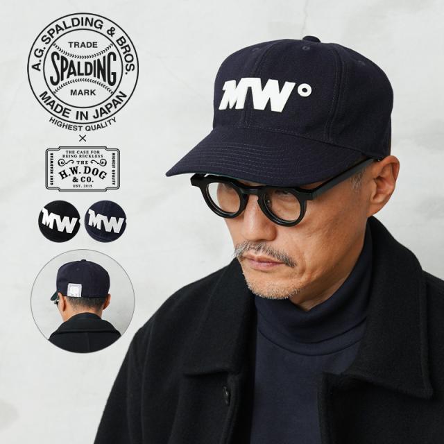 A.G.SPALDING&BROS エージースポルディング&ブロス SPL-AGS-253015 THE H.W.DOG&CO. HIROCK  ベースボールキャップ 日本製【Cx】【T】