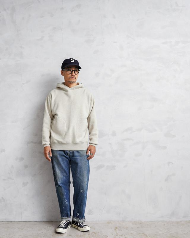 A.G.SPALDING&BROS エージースポルディング&ブロス SPL-AGS-900001 シングル サイドライン スウェットパーカー 日本製【Cx】【T】｜メンズファッション アメカジ 吊り編み ヴィンテージ アメカジファッション 和歌山