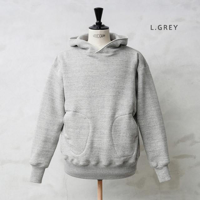 A.G.SPALDING&BROS エージースポルディング&ブロス SPL-AGS-900002 ダブルフェイス サイドライン スウェットパーカー 日本製【Cx】【T】