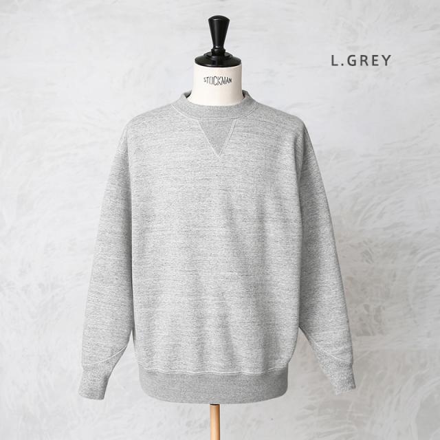 A.G.SPALDING&BROS エージースポルディング&ブロス SPL-AGS-900003 トレーニング スウェットシャツ 日本製【Cx】【T】｜メンズファッション アメカジ トレーナー 吊り編み 裏毛生地 丸胴 ヴィンテージ トレーニングウェア