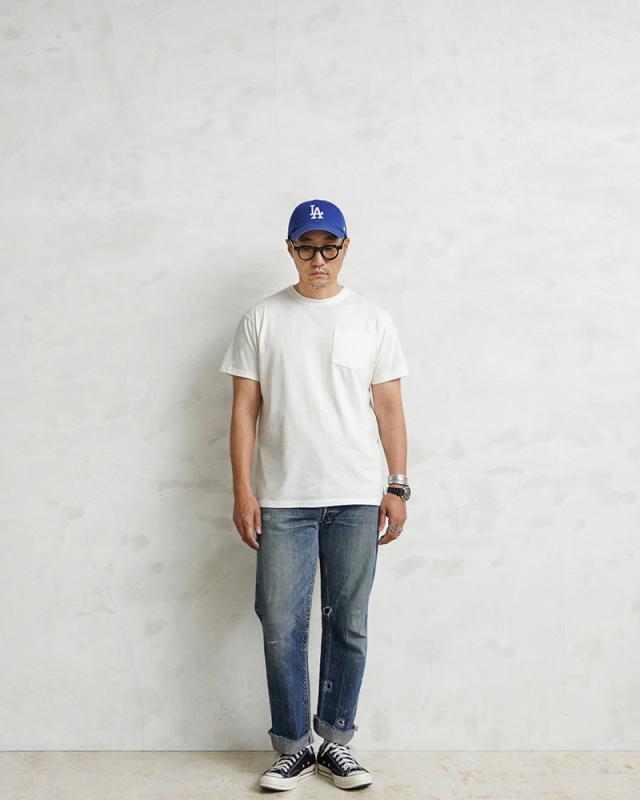 A.G.SPALDING&BROS エージースポルディング&ブロス SPL-AGS-242003 2P S/S パックTシャツ 日本製【Cx】【T】｜メンズ トップス 半袖 2枚セット 大きいサイズ カジュアル 無地 ブランド おしゃれ