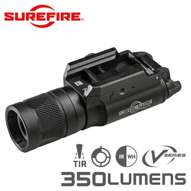SUREFIRE シュアファイア X300V-B IR LEDウェポンライト / フラッシュライト 350ルーメン【Cx】【T】 春｜ミリタリー タクティカル アウトドア ハンドガン ロングガン 装備 暗視 ナイトビジョン サバゲー