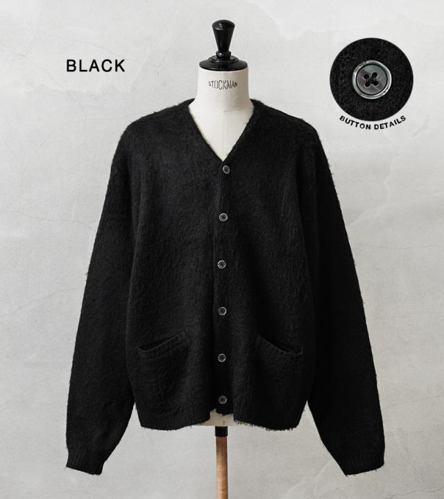 TOWN CRAFT タウンクラフト TC25F01200 ソリッド シャギー カーディガン【Cx】【T】｜メンズ レディース アウター ユニセックス 男女兼用 大きいサイズ 長袖 セーター 羽織り ブランド おしゃれ 冬 春 ギフト_9