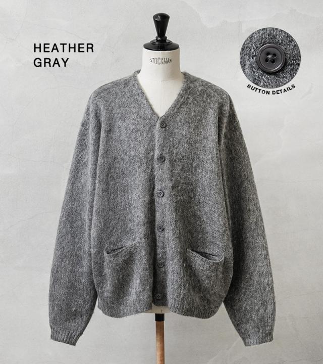 TOWN CRAFT タウンクラフト TC25F01200 ソリッド シャギー カーディガン【Cx】【T】｜メンズ レディース アウター ユニセックス 男女兼用 大きいサイズ 長袖 セーター 羽織り ブランド おしゃれ 冬 春 ギフト_10