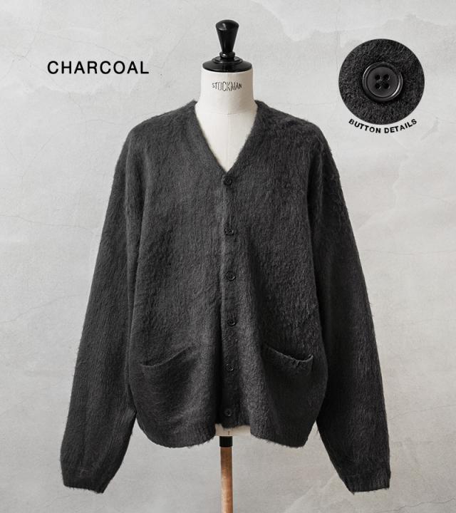 TOWN CRAFT タウンクラフト TC25F01200 ソリッド シャギー カーディガン【Cx】【T】｜メンズ レディース アウター ユニセックス 男女兼用 大きいサイズ 長袖 セーター 羽織り ブランド おしゃれ 冬 春 ギフト_12