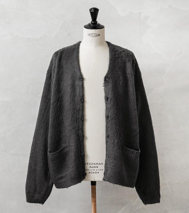 TOWN CRAFT タウンクラフト TC25F01200 ソリッド シャギー カーディガン【Cx】【T】｜メンズ レディース アウター ユニセックス 男女兼用 大きいサイズ 長袖 セーター 羽織り ブランド おしゃれ 冬 春 ギフト_15