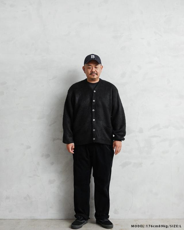 TOWN CRAFT タウンクラフト TC25F01200 ソリッド シャギー カーディガン【Cx】【T】｜メンズ レディース アウター ユニセックス 男女兼用 大きいサイズ 長袖 セーター 羽織り ブランド おしゃれ 冬 春 ギフト_7