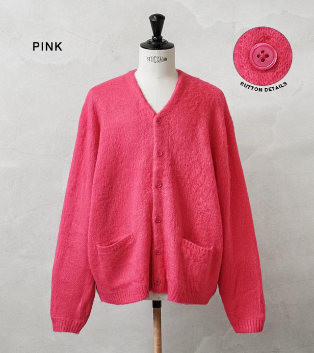 TOWN CRAFT タウンクラフト TC25F01200 ソリッド シャギー カーディガン【Cx】【T】｜メンズ レディース アウター ユニセックス 男女兼用 大きいサイズ 長袖 セーター 羽織り ブランド おしゃれ 冬 春 ギフト_8