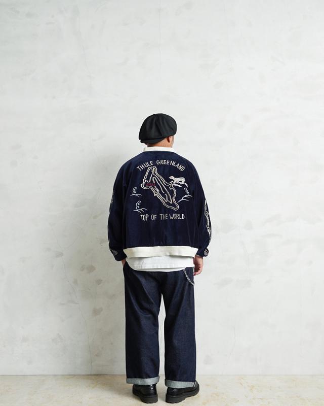 WAIPER×TOWN CRAFT TL25F002WP 50's SOUVENIR GREENLAND JACKET VELOUR