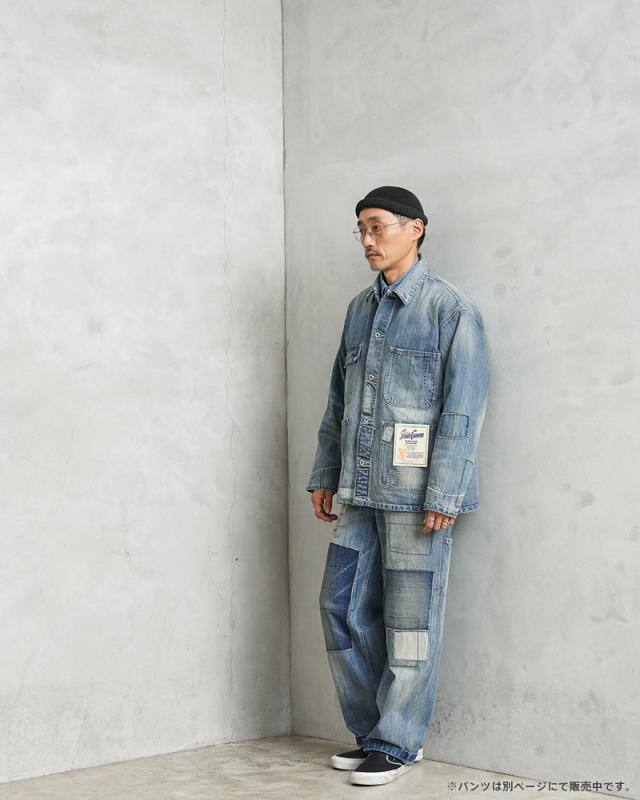 UNIVERSAL OVERALL ユニバーサルオーバーオール HT2433400-C HERITAGE LINE 12.75oz CONE DENIM カバーオール REMAKE【Cx】【T】_7