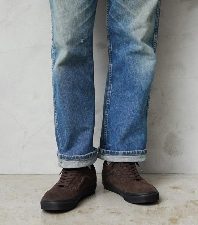 VANS ヴァンズ VN000D9Y OLD SKOOL Crafted-Stripe スエード スニーカー USA企画【Cx】【T】｜メンズシューズ アメカジ カジュアル スエードシューズ ストリートファッション 靴_1