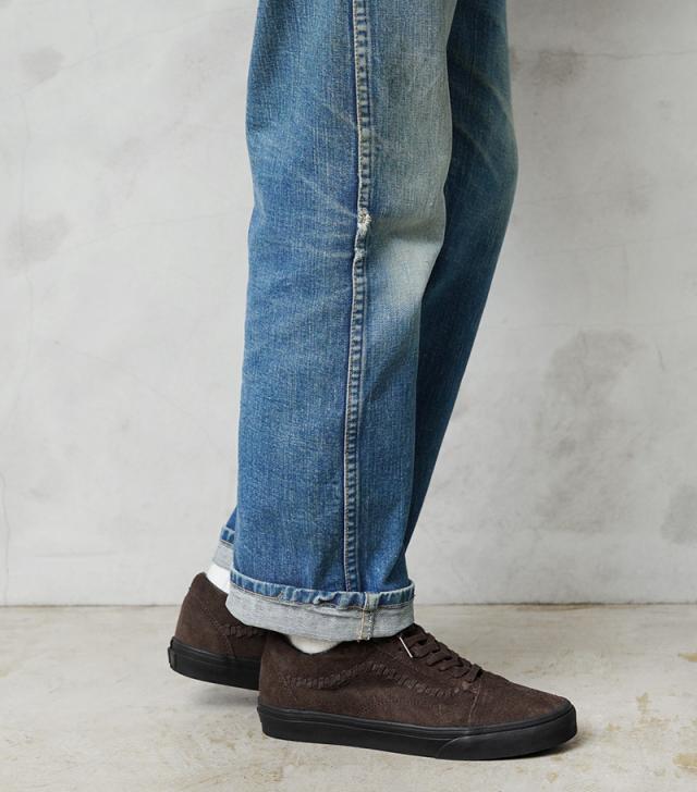 VANS ヴァンズ VN000D9Y OLD SKOOL Crafted-Stripe スエード スニーカー USA企画【Cx】【T】｜メンズシューズ アメカジ カジュアル スエードシューズ ストリートファッション 靴_2
