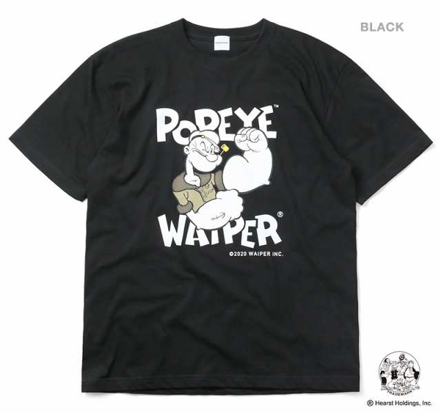 大特価 Waiper Inc Ppy01 Waiper Popeye ポパイ S S コラボプリント Tシャツ U S N Popeye U S N ポパイ Cx メンズ レディースの通販はau Pay マーケット ミリタリーショップwaiper