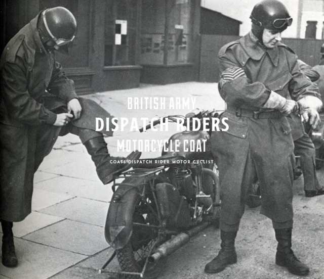 イギリス軍 DISPATCH RIDERS（ディスパッチライダース）モーター 