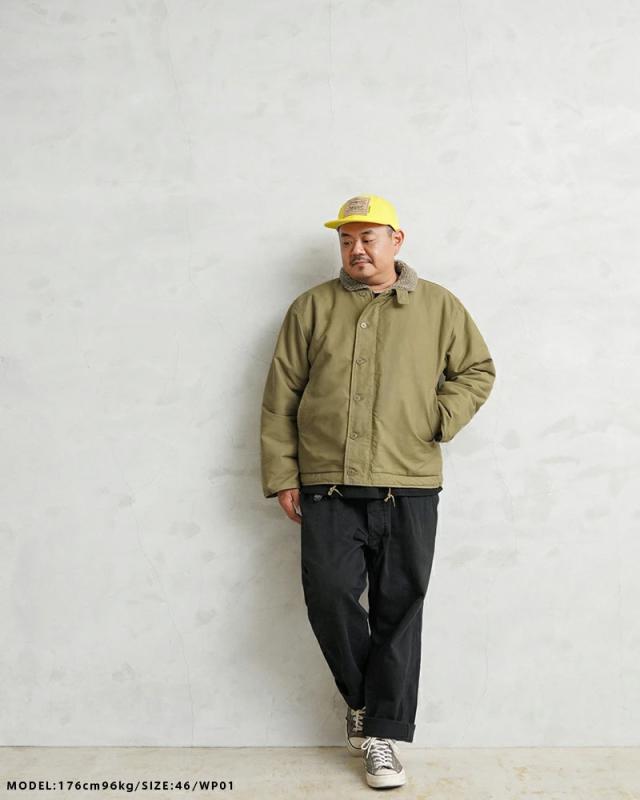WAIPER.inc ワイパーインク 米海軍 U.S.NAVY N-1 デッキジャケット SOLID＆U.S.Nステンシル【WP01】【WP02】【Cx】【T】｜ミリタリー メンズ アウター カジュアル アメカジ ブランド おしゃれ 大きいサイズ