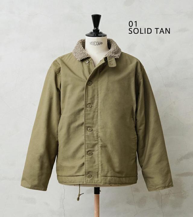 WAIPER.inc ワイパーインク 米海軍 U.S.NAVY N-1 デッキジャケット SOLID＆U.S.Nステンシル【WP01】【WP02】【Cx】【T】｜ミリタリー メンズ アウター カジュアル アメカジ ブランド おしゃれ 大きいサイズ