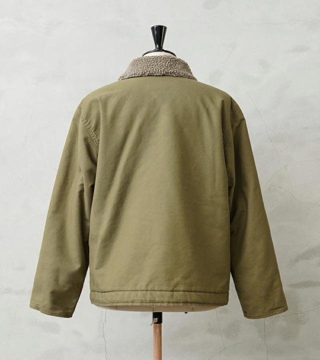 WAIPER.inc ワイパーインク 米海軍 U.S.NAVY N-1 デッキジャケット SOLID＆U.S.Nステンシル【WP01】【WP02】【Cx】【T】｜ミリタリー メンズ アウター カジュアル アメカジ ブランド おしゃれ 大きいサイズ