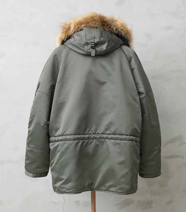 WAIPER.inc 米軍 U.S.A.F N-3B フライトジャケット 米軍 U.S.A.F N-3B VINTAGE フライトジャケット リアルファー