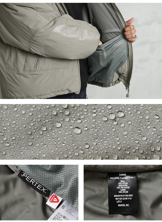 WAIPER.inc ワイパーインク 米軍 PCU LEVEL7 TYPE1 PRIMALOFT