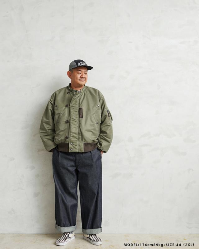 WAIPERワイパー 米軍 N-2 フライトジャケット テスト品　XL WAIPERワイパー 米軍 N-2 フライトジャケット テスト品 XL 楽天