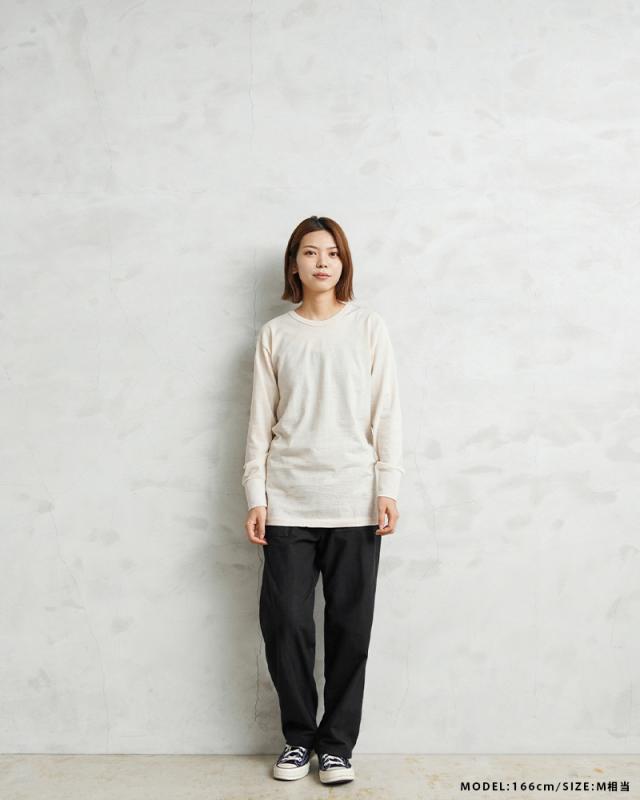 WAIPER.inc 実物 新品 デッドストック 米軍 ヴィンテージ HOSPITAL フランネル リメイクパンツ ポケット付き BLACK染め【I】【Cx】｜メンズ ロング 長ズボン ミリタリー 大きいサイズ イージー 黒 ゆったり ブランド おしゃれ_6