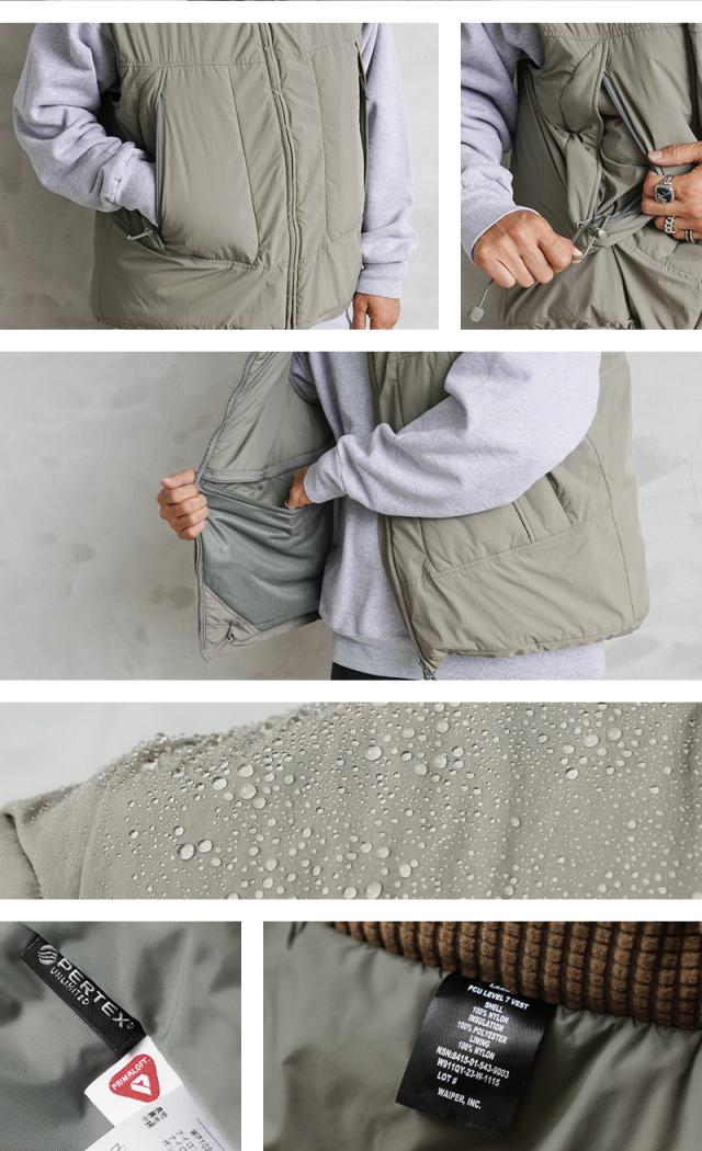 WAIPER.inc ワイパーインク 米軍 PCU LEVEL7A PRIMALOFT ベスト