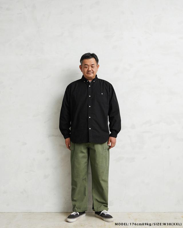 WAIPER.inc ワイパーインク 米軍 1940’s U.S.ARMY M-43 HBT サイドカーゴトラウザー【WP1051】【T】【Cx】｜メンズ パンツ ズボン ミリタリー 大きいサイズ ワイドパンツ ベイカーパンツ ブランド おしゃれ