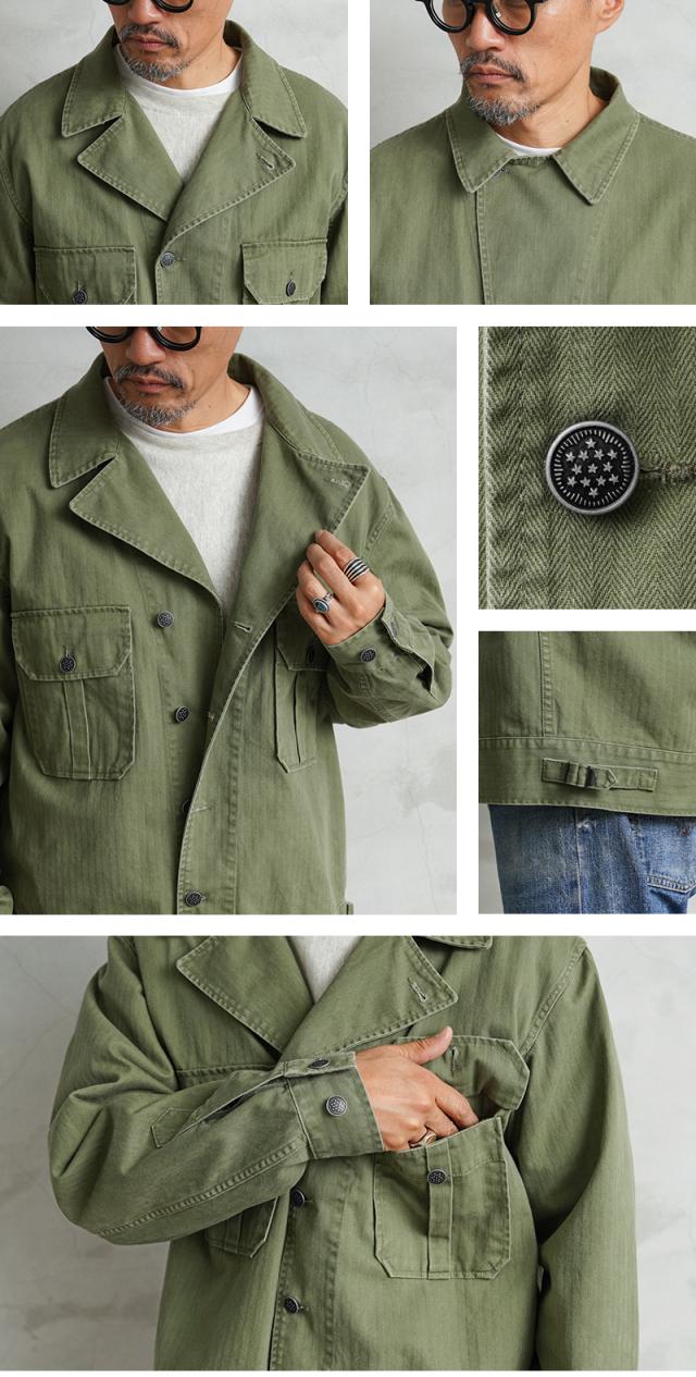 WAIPER.inc 米軍 1940's U.S.ARMY M-41 HBT コンバットジャケット