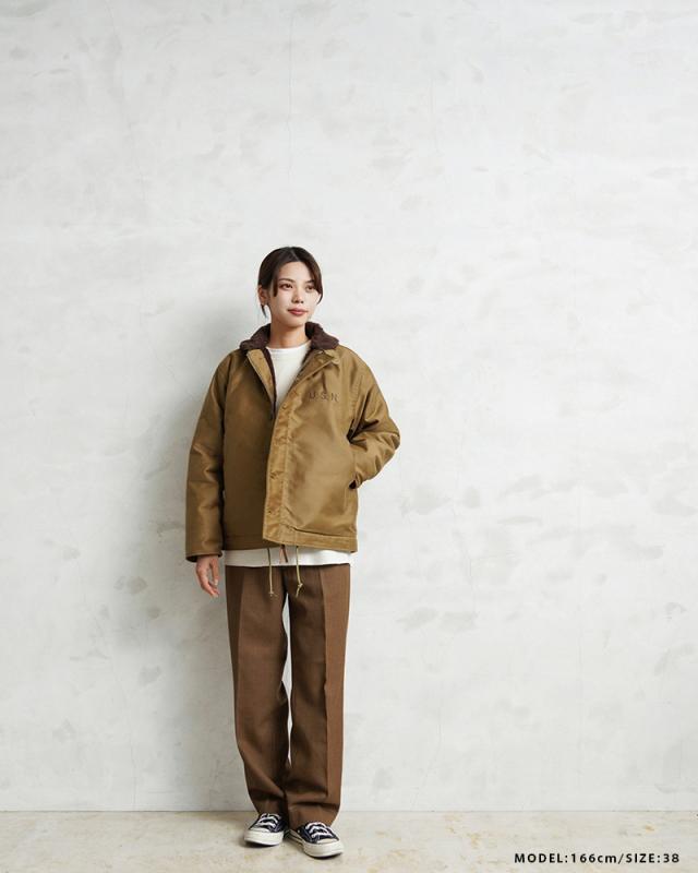 WAIPER.inc 忠実復刻 N-1 デッキジャケット 後期型 アルパカ n1 WAIPER.inc 忠実復刻 米軍 U.S.NAVY N-1 デッキジャケット 後期